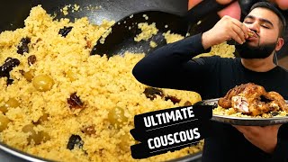 BEST MOROCCAN STYLE COUSCOUS RECIPE  Halal Chef [upl. by Noled]