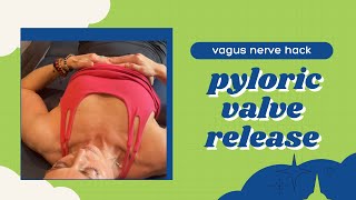 Vagus Nerve Hack  Pyloric valve release  visceral release [upl. by Niasuh]