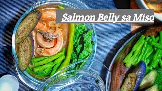 Recipe 5  Sinigang Na Salmon Belly sa Miso  KARENderia Official [upl. by Soni755]