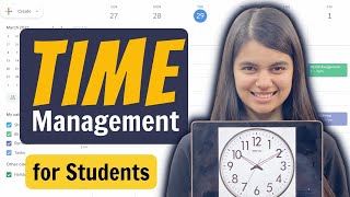 How to make the Best Time Table  Time Management for Students [upl. by Hebert161]