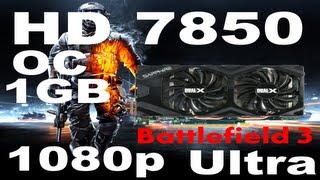 HD 7850 Battlefield 3 Gameplay Ultra 1080p [upl. by Hendrick]