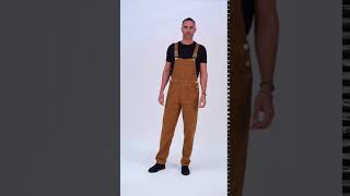 Bertie Brown Cord Mens Dungarees [upl. by Htiel]