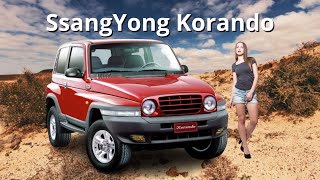 SsangYong Korando  Korea can do 4wd SUV beepcars review [upl. by Animar]