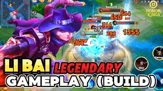 Honor of Kings  Li Bai legendary gameplay  builds rotation  Honor of Kings [upl. by Intruok745]