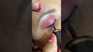 Pink Smokey Eyes Makeup look  Neha Thakur  youtube shortvideo inehathakur makeuptutorial [upl. by Iney]