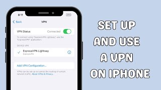 How to set up and use a VPN on iPhone [upl. by Sonni]