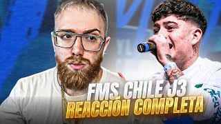 FMS CHILE J3 REACCIÓN COMPLETA [upl. by Elexa]