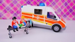 Playmobil Ambulans Medyczny  składanie zestawu 6685 [upl. by Oirasor]