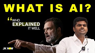 Rahul Gandhi Vs Annamalai on AI in India Who Explained Better [upl. by Netsuj]