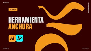 ¿Qué es y cómo se utiliza la herramienta ANCHURA en Adobe Illustrator [upl. by Aislehc]