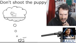 Dont shoot the puppy quotEin Spiel zum verzweifelnquot 🐶🔫 Deutsch [upl. by Animaj]