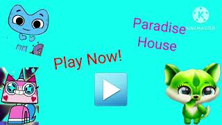 Paradise House Unikitty Fluvsies Lovely cat dream party Pet cat Furby Mix Trailer [upl. by Aicila]