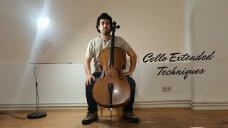 Cello Extended Techniques  Microtones [upl. by Ferris]