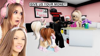 ADOPTED BY A CRIMINAL WOMAN in BROOKHAVEN with IAMSANNA Roblox Roleplay [upl. by Kironde]