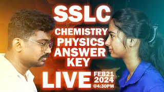 SSLC Chemistry amp SSLC Physics  2024 SSLC Model Exam Question Paper Answer Key  BGHUD SSLC [upl. by Wellington964]