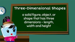 Grade 1  Mathematics  3D Shapes  WorksheetCloud Video Lesson [upl. by Drofiar]