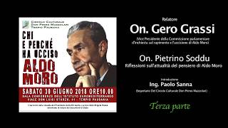 Convegno Uccisione Aldo Moro con Gero Grassi 3° parte [upl. by Aimekahs]