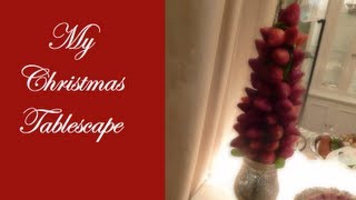 My Christmas Tablescapes [upl. by Nyliahs912]