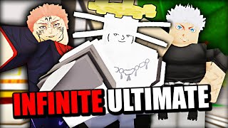 Mahoraga vs Gojo vs Sukuna With INFINITE ULTIMATE In Roblox Jujutsu Shenanigans [upl. by Lucilla]