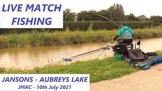 LIVE FISHING MATCH  Jansons Fishery  Aubreys Lake  JMAC  10721 [upl. by Alex]