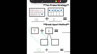 Making a Ten to Add 2nd Grade IReady Math [upl. by Munro]