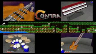 Contra  Music Themes  Multi MidiJam [upl. by Jamieson]