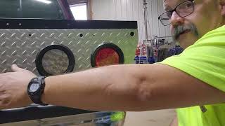 2006 F 250 Flatbed build part 14 [upl. by Yraeht145]