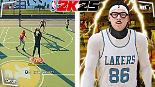 My 2 WAY STRETCH FOUR BUILD in THE PARK is A SERIOUS ISSUE on NBA 2K25 [upl. by Snowber]