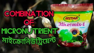 MicronutrientPlant মাইক্রোনিউট্রিয়েন্ট এর ভূমিকাঅনুখাদ্যের মিশ্রণAstha Micromix1 [upl. by Hepza]