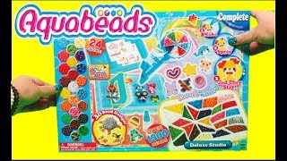 Aquabeads Ultimate Deluxe Studio UK Unboxing AQUABEADS [upl. by Ethelbert221]