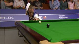 Stephen Hendry Exhibition Shot World Championship 2009 [upl. by Aevin929]