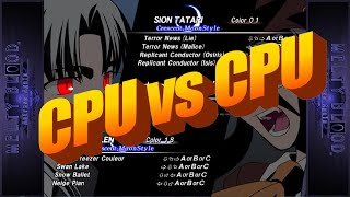 Melty Blood Actress Again Current Code  CPU vs CPU Over 9 Hours [upl. by Annodam]