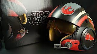 Star Wars Black Series Poe Dameron Surround Sound Helmet Review [upl. by Odo]