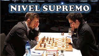 AJEDREZ NIVEL DIOS impresionante Caruana vs Carlsen GRENKE 2019 [upl. by Nah]