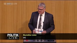 Maximilian Linder  Gewerbeordnung Bundesabgabenordnung quotGracePeriod Gesetzquot  1552024 [upl. by Aihsekyw333]