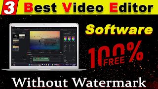 3 Best Free Video Editor For PC Without Watermark [upl. by Ekram]