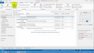 Outlook  Neue Ansichten erstellen und verwalten  EMailOrdner [upl. by Tarabar]