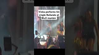 Vinka performs hit single Bailando at Blu3 reunion vinka [upl. by Farro662]