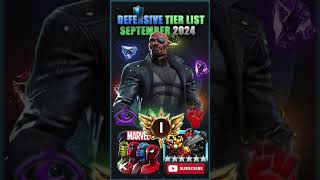 mcoc defense tier list 2024 Skill mystic [upl. by Anaihs198]