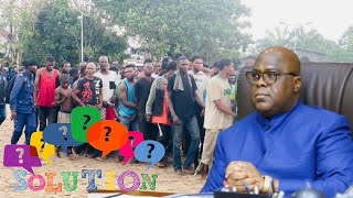 DELINQUANCE JUVENILE A KINSHASA ET KULUNAVOICI LA SOLUTION A LA TABLE DU PRESIDENT FELIX TSHISEKEDI [upl. by Strain923]