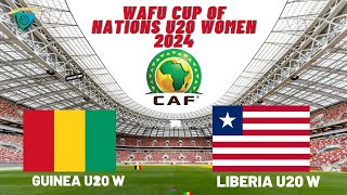 Guinea vs Liberia Live Stream 2024 WAFU A U20 Nations Cup Girls Senegal 3rd Place Match [upl. by Teyut]