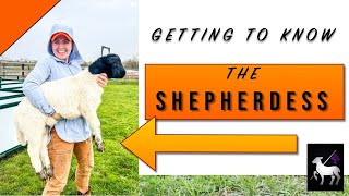 Interview With the Shepherdess  Linessa Farms [upl. by Enerehs]