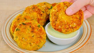 These lentil patties are better than meat Protein rich easy patties recipe Vegan [upl. by Aninahs852]