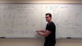 Calculus 2 Lecture 97 Power Series Calculus of Power Series Ratio Test for Int of Convergence [upl. by Ynohta]