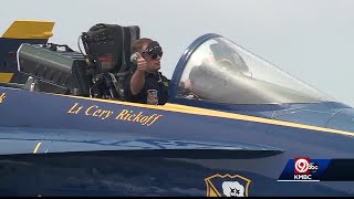 Pilots rehearse for this weekends KC Air show [upl. by Enia]