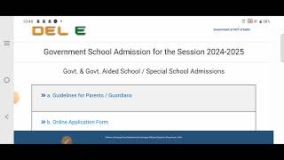 allotment result information class 11 non plan admission 2024  doe [upl. by Leviram777]