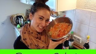 Papaya Salat  Asiatisches Rezept  Thailändisch Kochen  BodyKiss [upl. by Aytida]