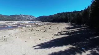 Pinecrest Lake almost empty [upl. by Grove]