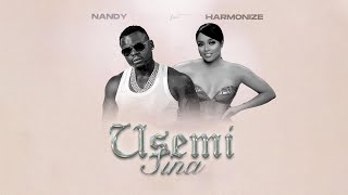 Harmonize Ft Nandy  Usemi Sina Official Music Video [upl. by Ydieh]