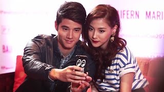 Baifern Pimchanok amp Mario Maurer  Penshoppe Fan Conference 2014 Cebu City Philippines [upl. by Gabrielli]